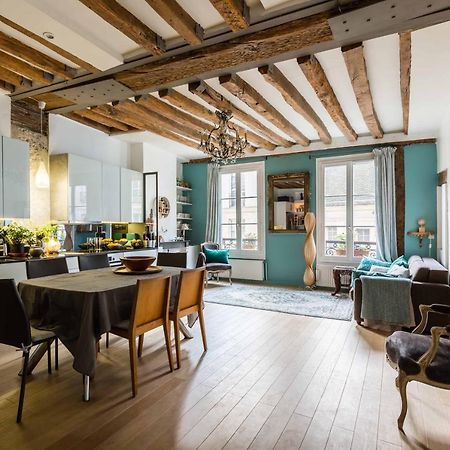 Ferienwohnung Veeve - Artistic Excellence In The Marais Paris Exterior foto